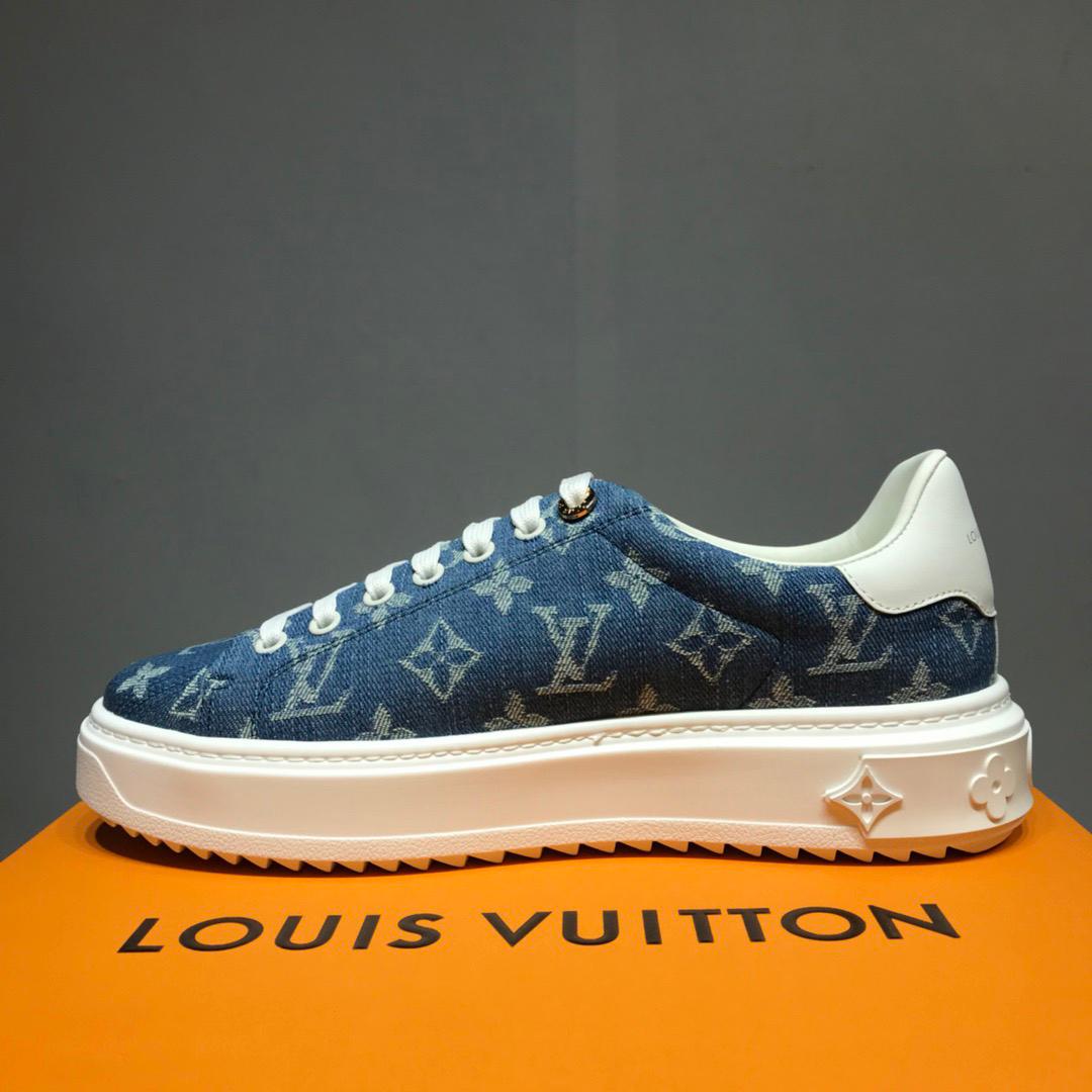 L0vis Vvtt0n Time Out Sneaker Blue For Women LV