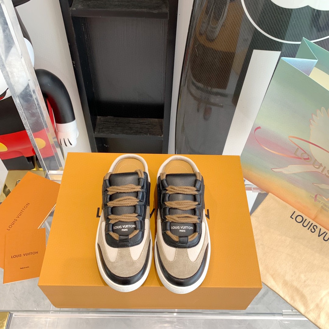 L0vis Vvtt0n Lous Sneaker Monogram Canvas Beige For Men