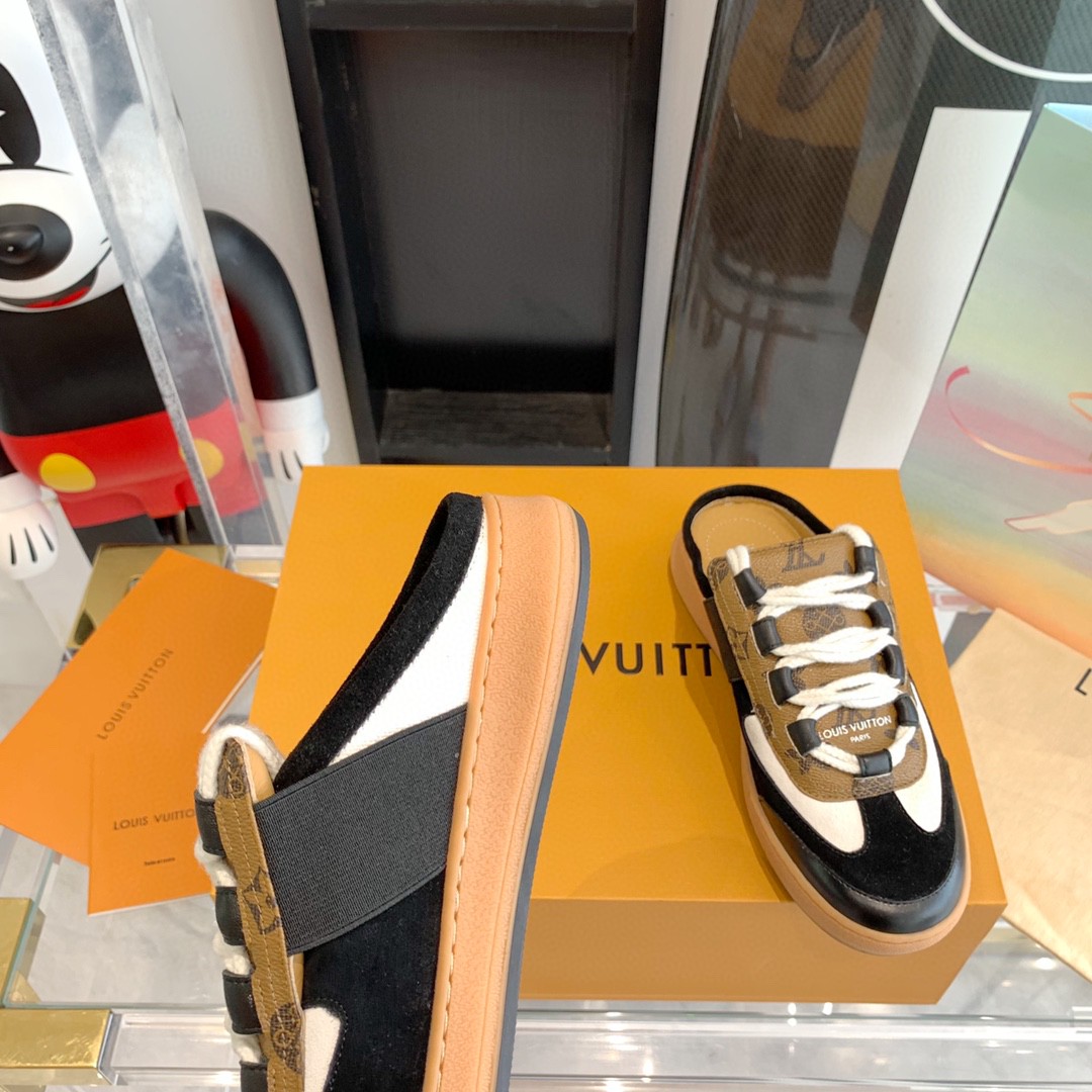 L0vis Vvtt0n Lous Sneaker Monogram Canvas Black For Men