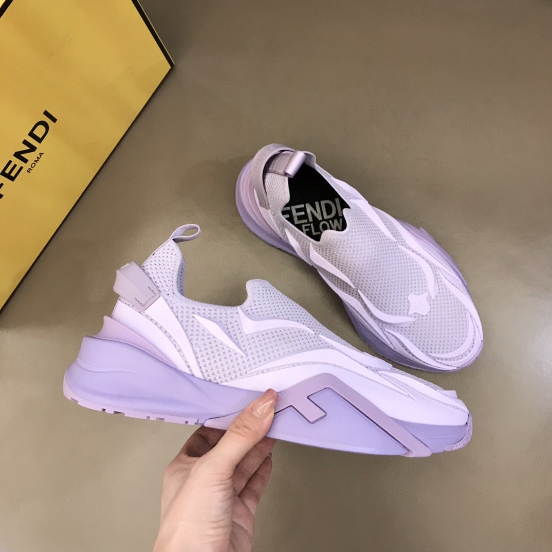 FD F**di Flow Running Sneakers Purple For Women