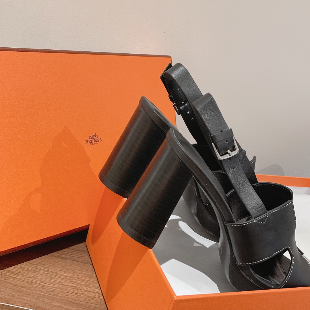 H**me5 Eris 90 Sandal Black For Women H221132Z 02355