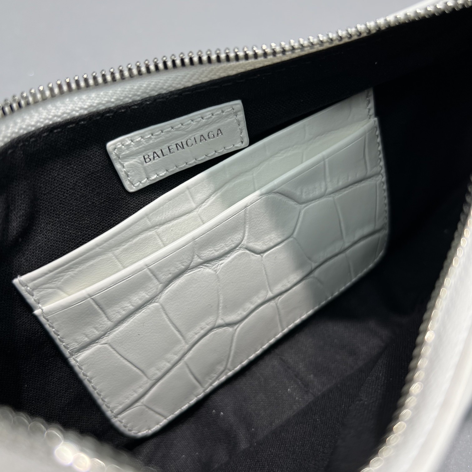 Ba1en*iaga Le Cagole Mini Bag Black/White/Pink For Women‎ 8.2in/20.8cm 6958141VG9Y1000