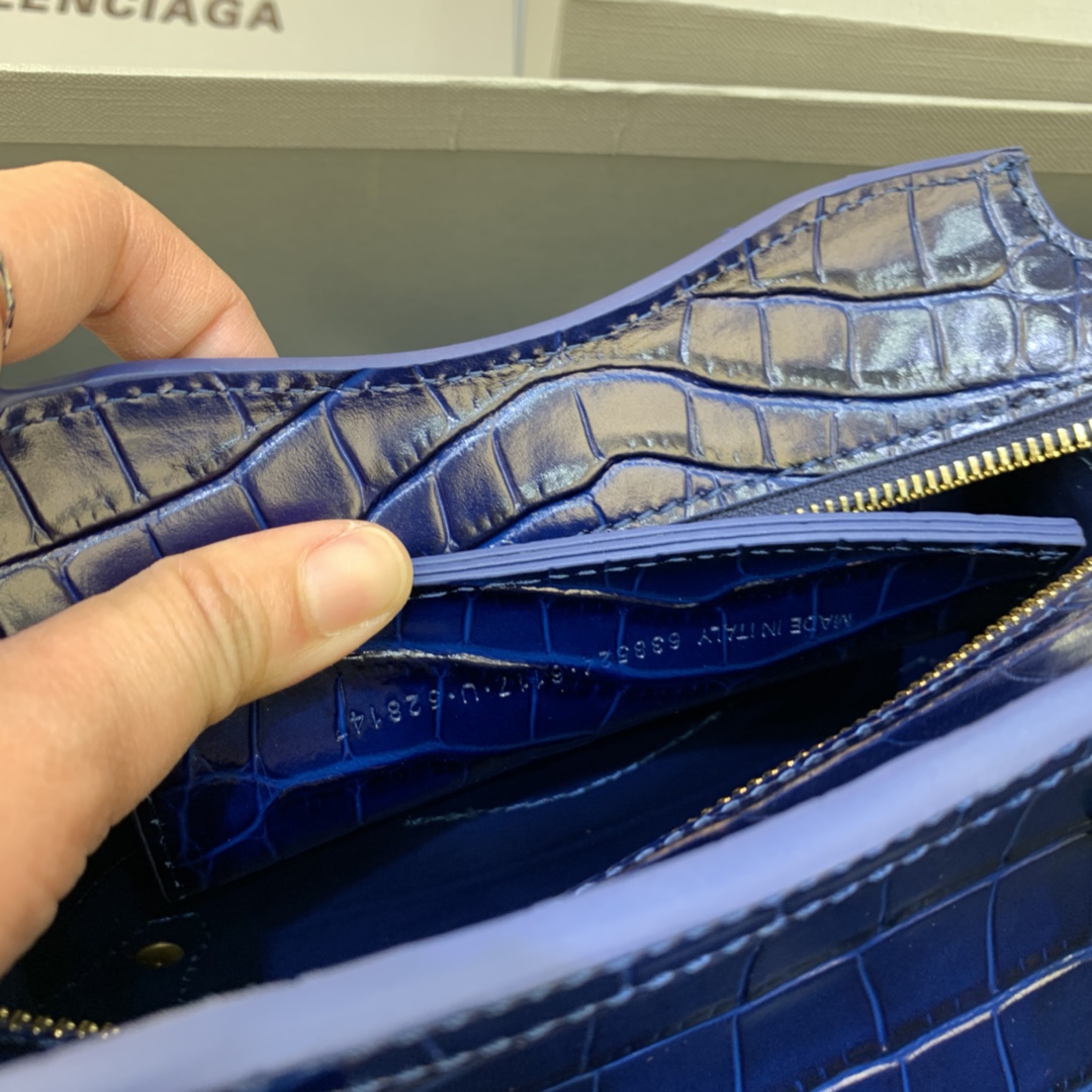 Ba1en*iaga Neo Classic Mini Handbag Black/Dark Blue/Cream/Brown/Green Khaki For Women‎ 8.6in/21.8cm