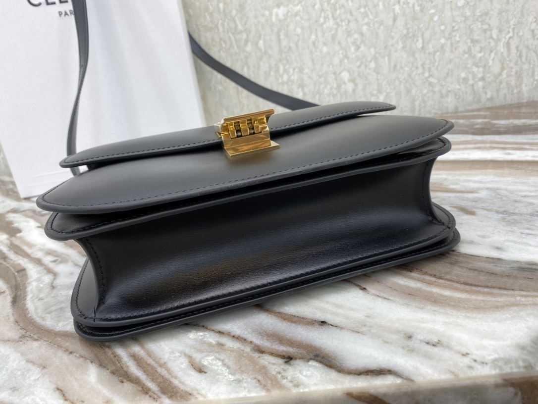 Ce1i*e Teen Classic Bag In Box Black/Brown/Red/Burgundy/Green/Dark Red For Women‎ 7in/18.5cm 192523DLS.38NO