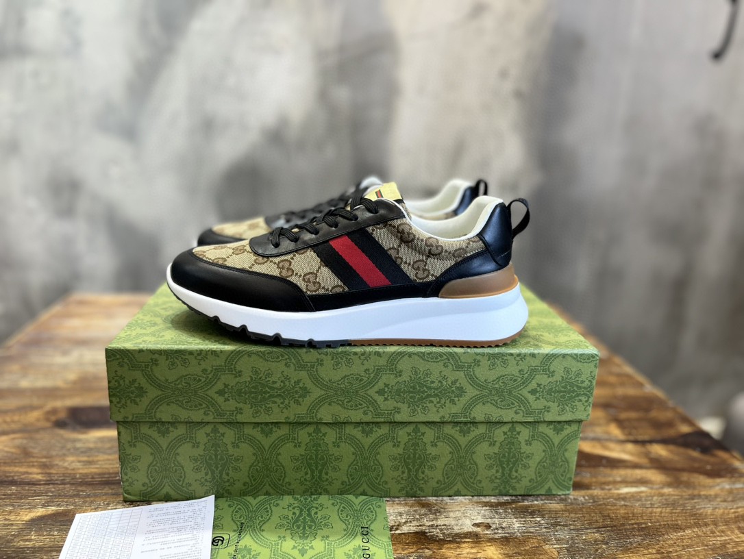 Gvc*1 Sneaker With Web Beige For Men