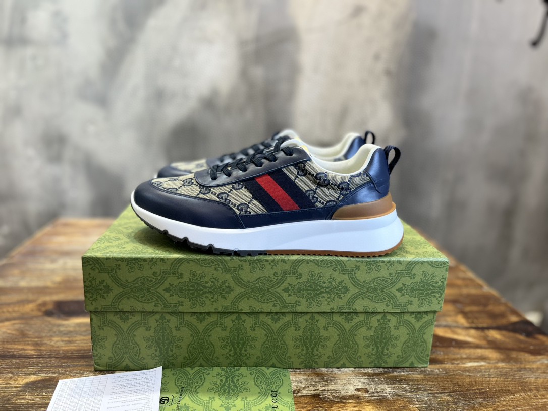 Gvc*1 Sneaker With Web Beige For Men