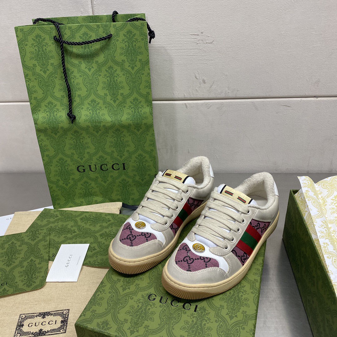 Gvc*1 Screener GG Sneaker Cream For Men