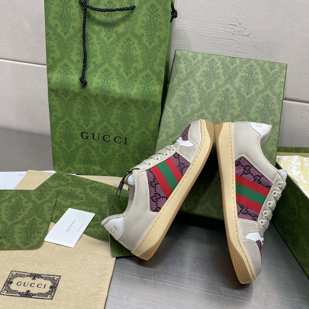 Gvc*1 Screener GG Sneaker Cream For Men