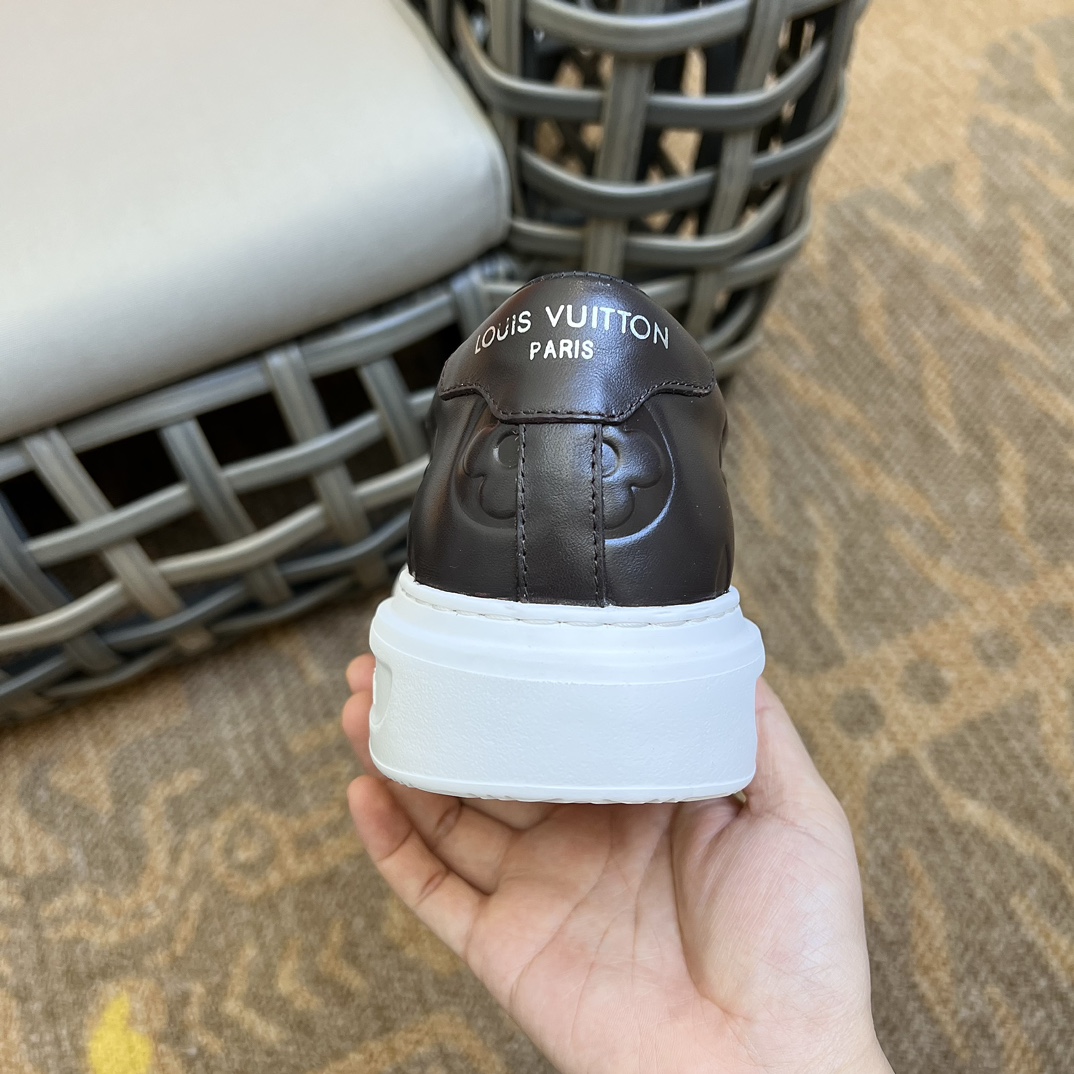 L0vis Vvtt0n Beverly Hills Slip On Brown For Men