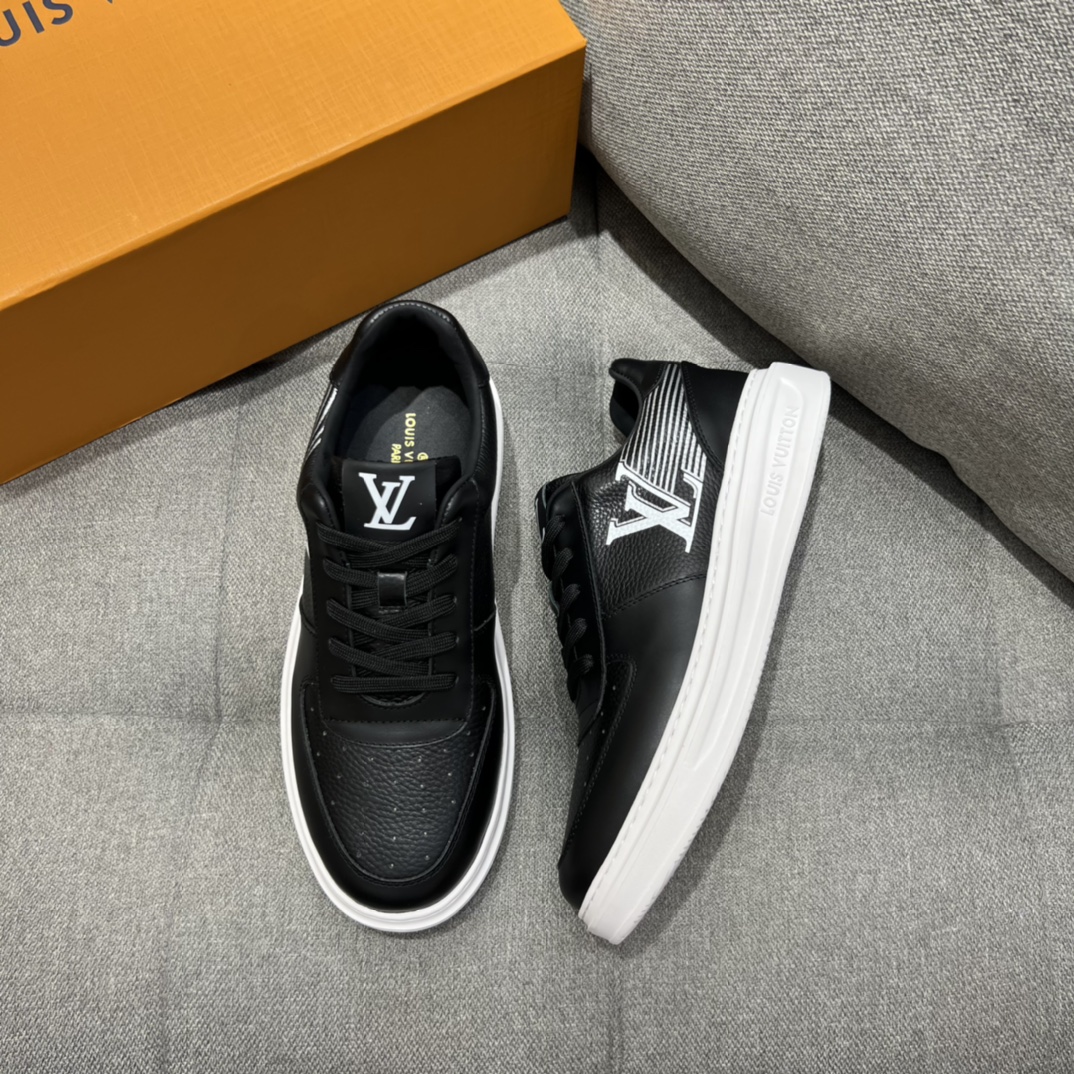 L0vis Vvtt0n LV Rivoli Sneaker Check Black For Men