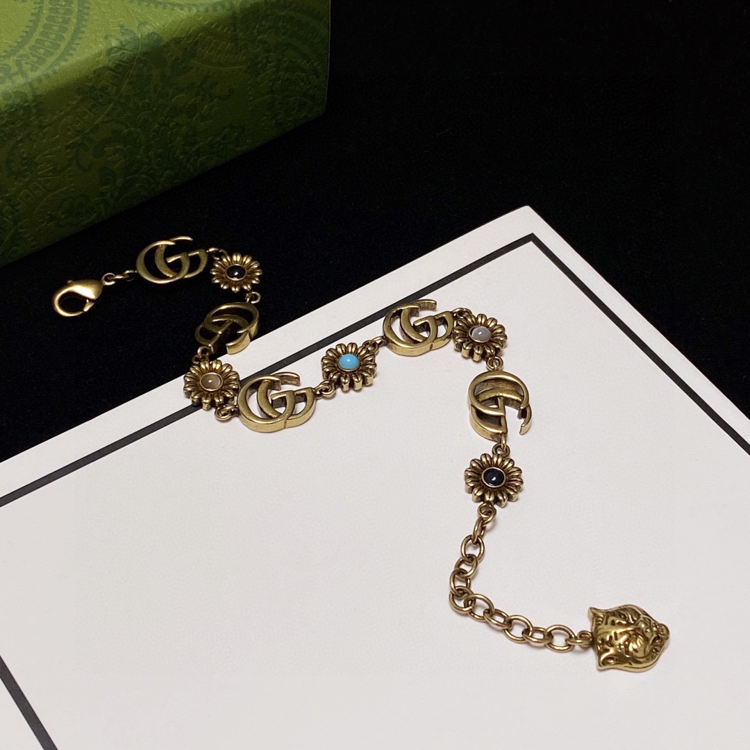 Gvc*1 Double G Bracelet Gold For Women