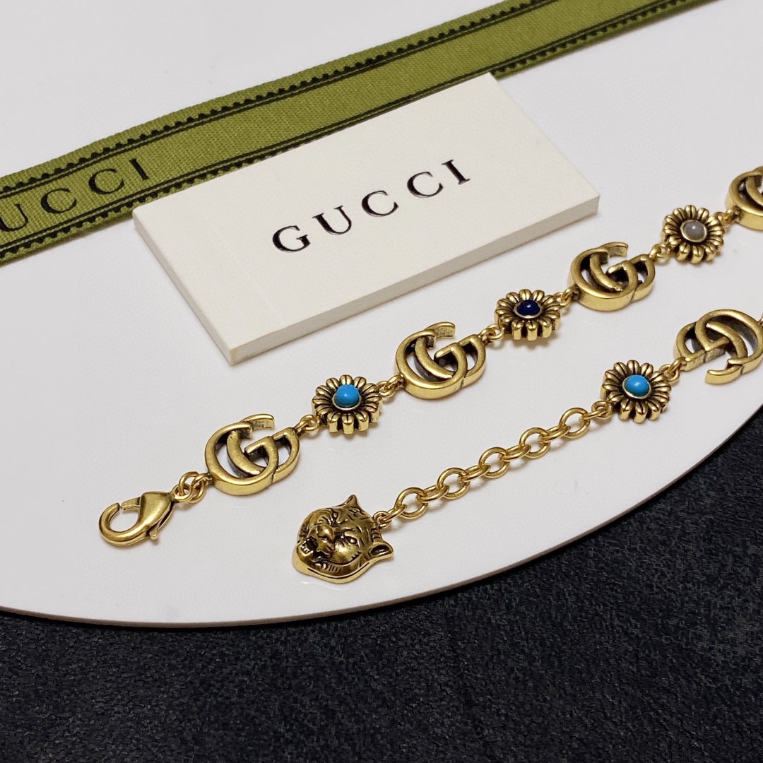 Gvc*1 Double G Necklace Gold For Women