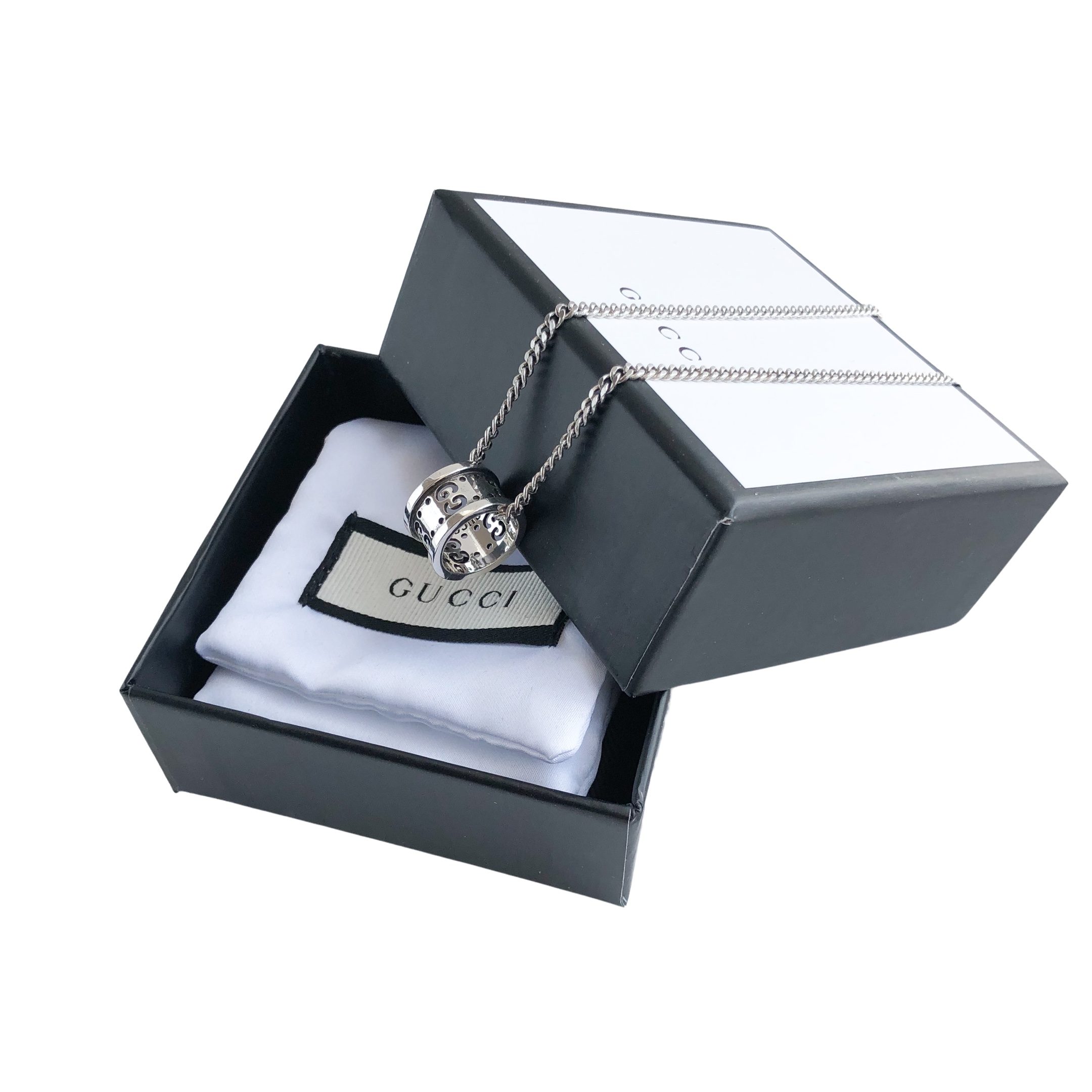 Gvc*1 Hollow Waist Necklace Silver For Women