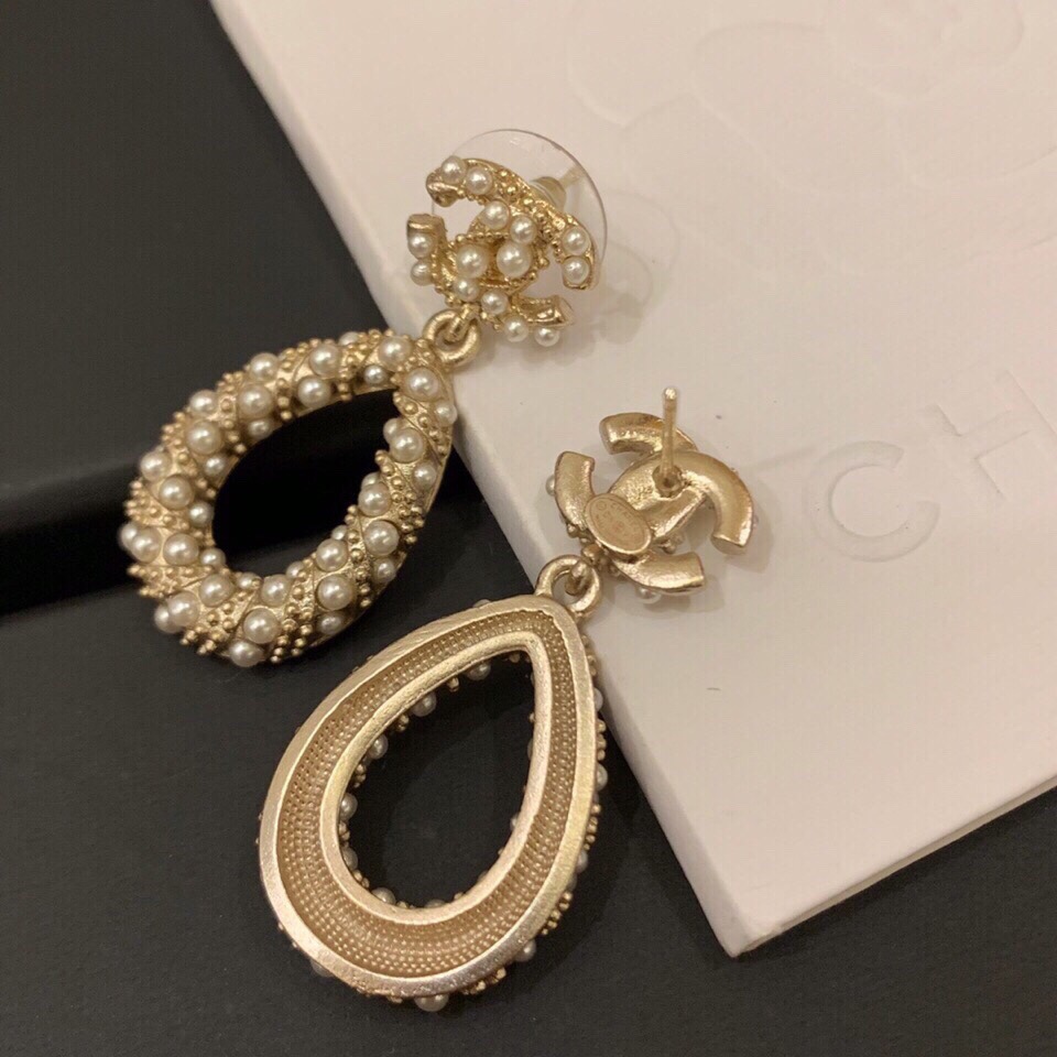 Pearl Earrings Gold For Women