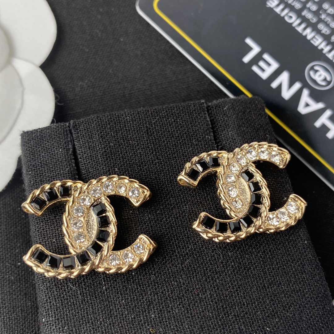Ch**el Spring Earrings Gold For Women