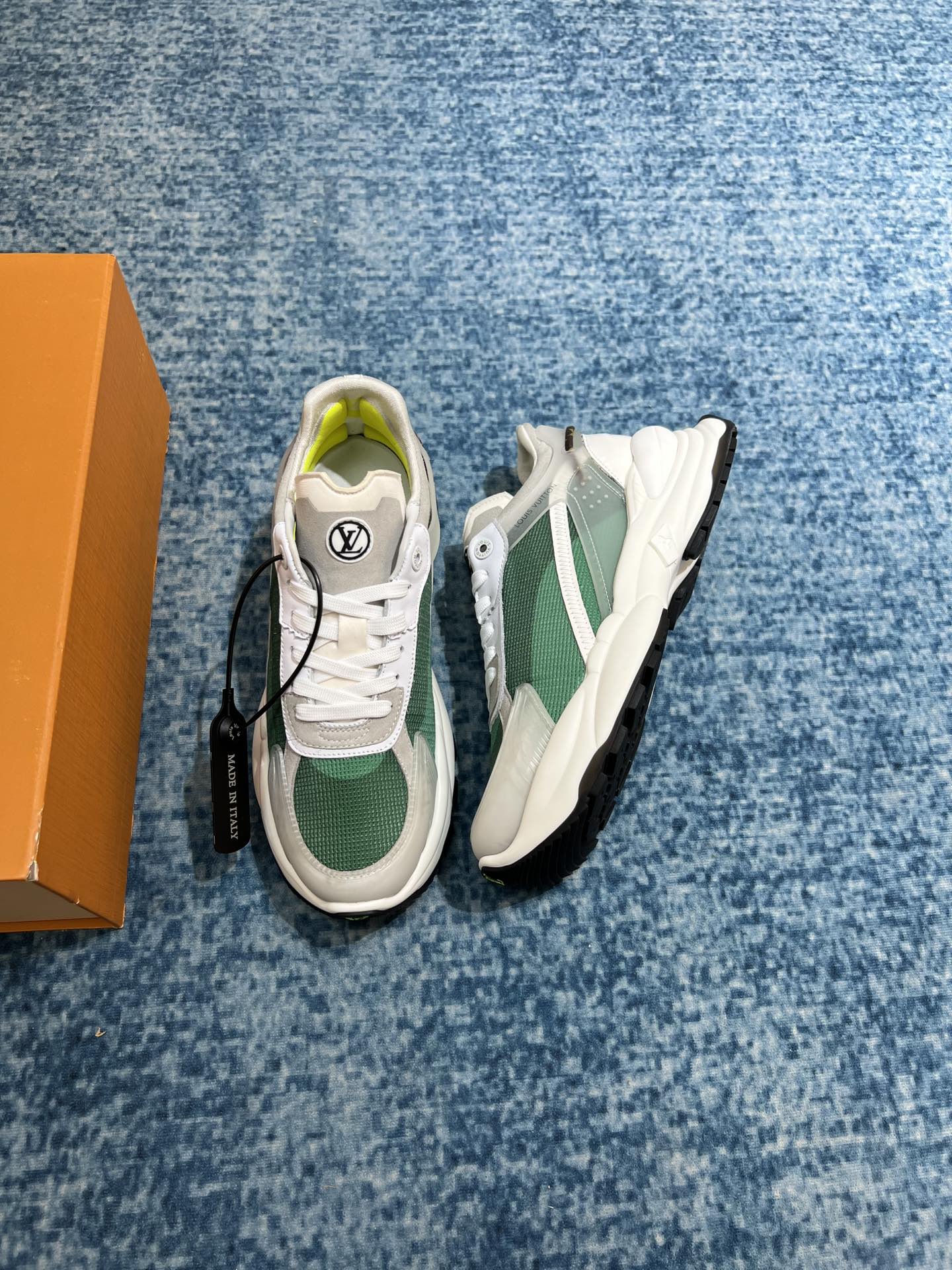 L0vis Vvtt0n Run 55 Sneaker Green For Men