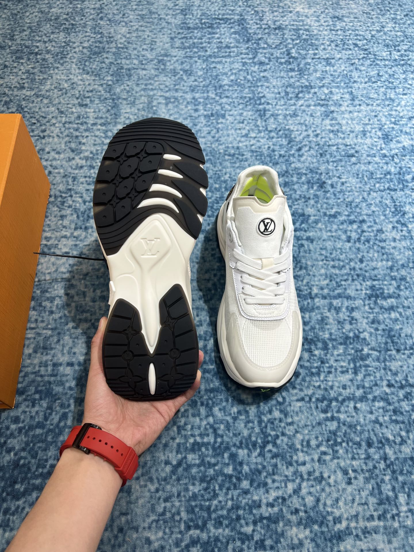 L0vis Vvtt0n Run 55 Sneaker White For Men 1AAVGE