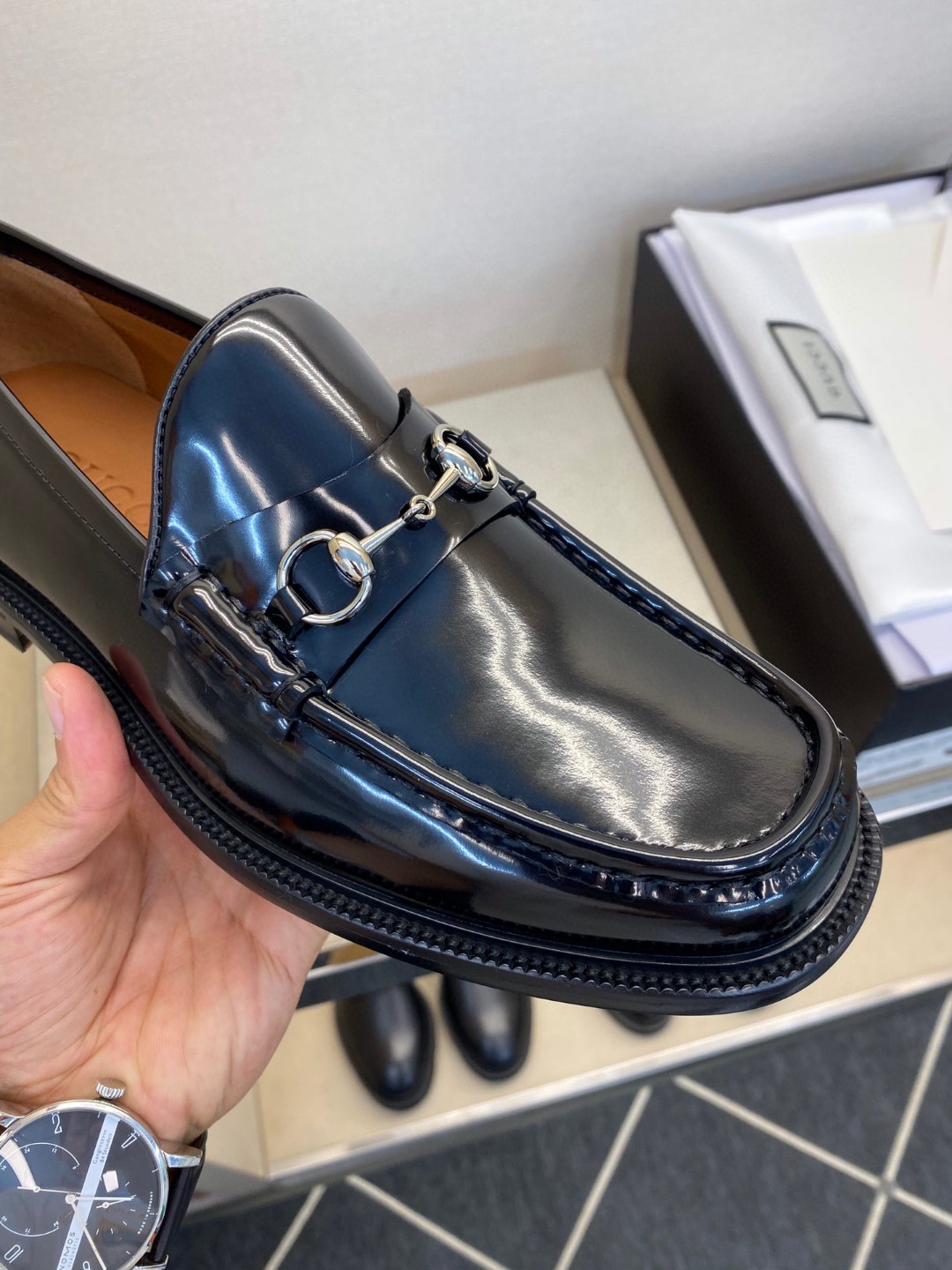 Gvc*1 1953 Horsebit Loafer Black For Men