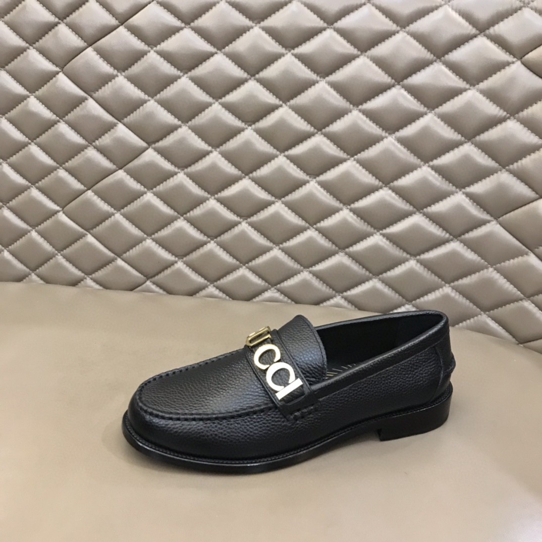 Gvc*1 Loafer With Logo Gvc*1 Black For Men