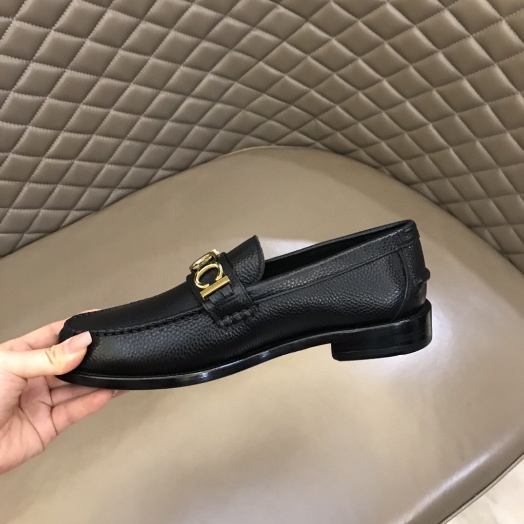 Gvc*1 Loafer With Logo Gvc*1 Black For Men