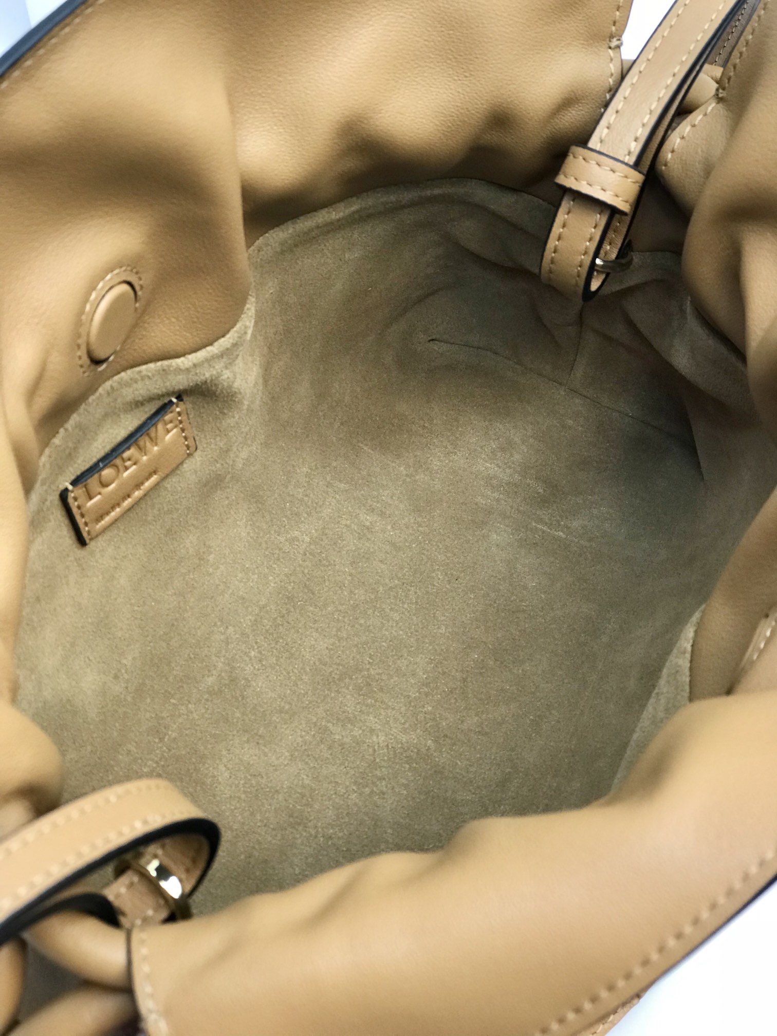 L0ew* Mini Flamenco Clutch Black/Brown/Dark Green/Green For Women 9.4in / 23.9cm A411FC2X37