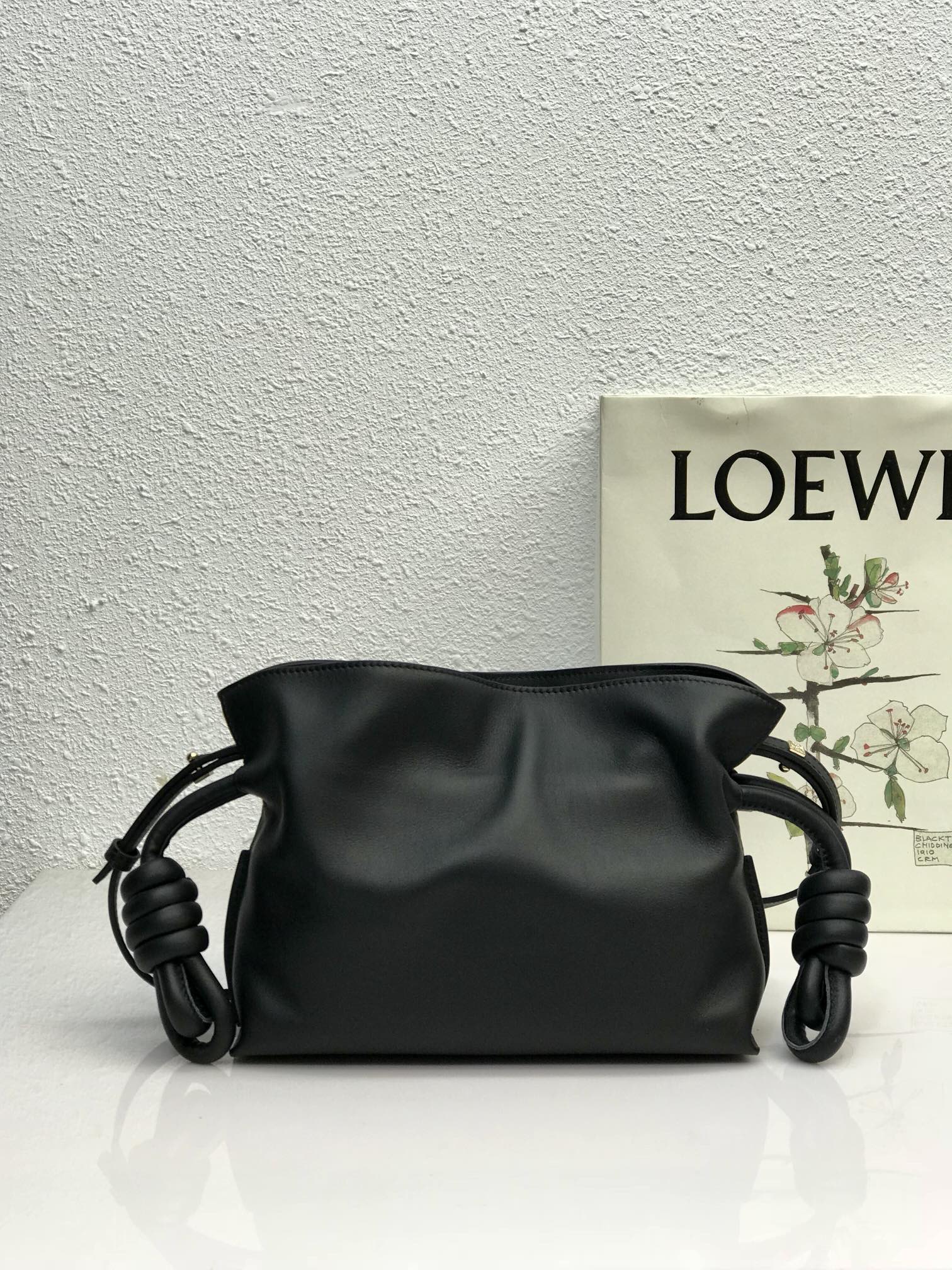 L0ew* Mini Flamenco Clutch Black/Brown/Dark Green/Green For Women 9.4in / 23.9cm A411FC2X37