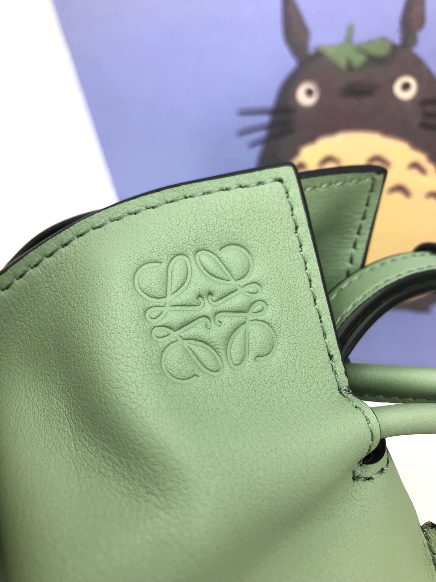 L0ew* Mini Flamenco Clutch Black/Brown/Dark Green/Green For Women 9.4in / 23.9cm A411FC2X37