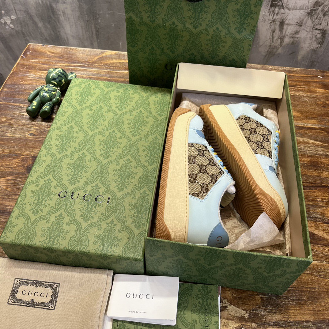 Gvc*1 Screener GG Sneaker Light Blue For Men