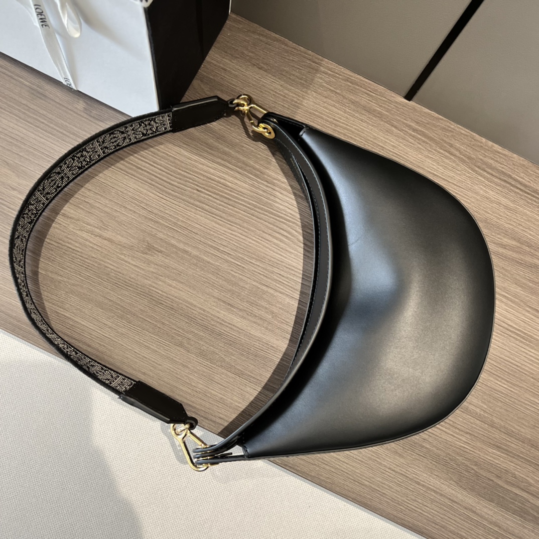 L0ew* Small Luna Bag Black/Brown/Cream/Green/Yellow For Women 12in / 30.5cm A923PM1X01