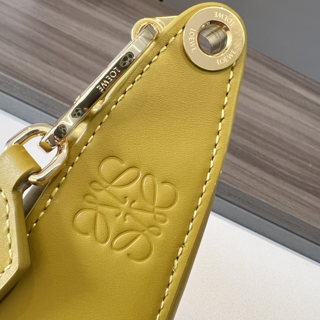 L0ew* Small Luna Bag Black/Brown/Cream/Green/Yellow For Women 12in / 30.5cm A923PM1X01