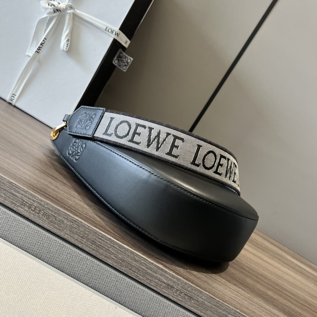 L0ew* Small Luna Bag Black/Brown/Cream/Green/Yellow For Women 12in / 30.5cm A923PM1X01