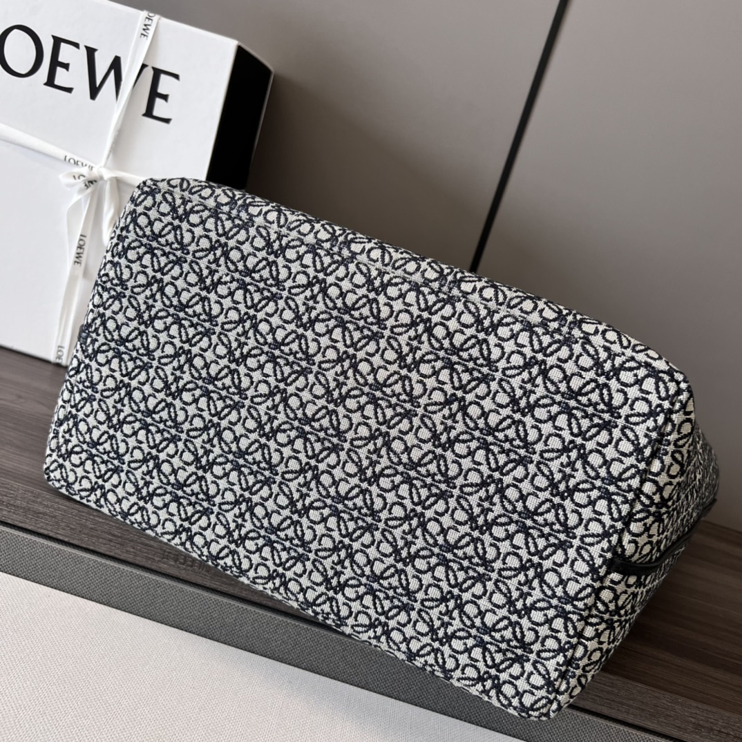 L0ew* T Tote bag in Anagram Black/Grey For Women 18.1in / 46cm B657Z73X03