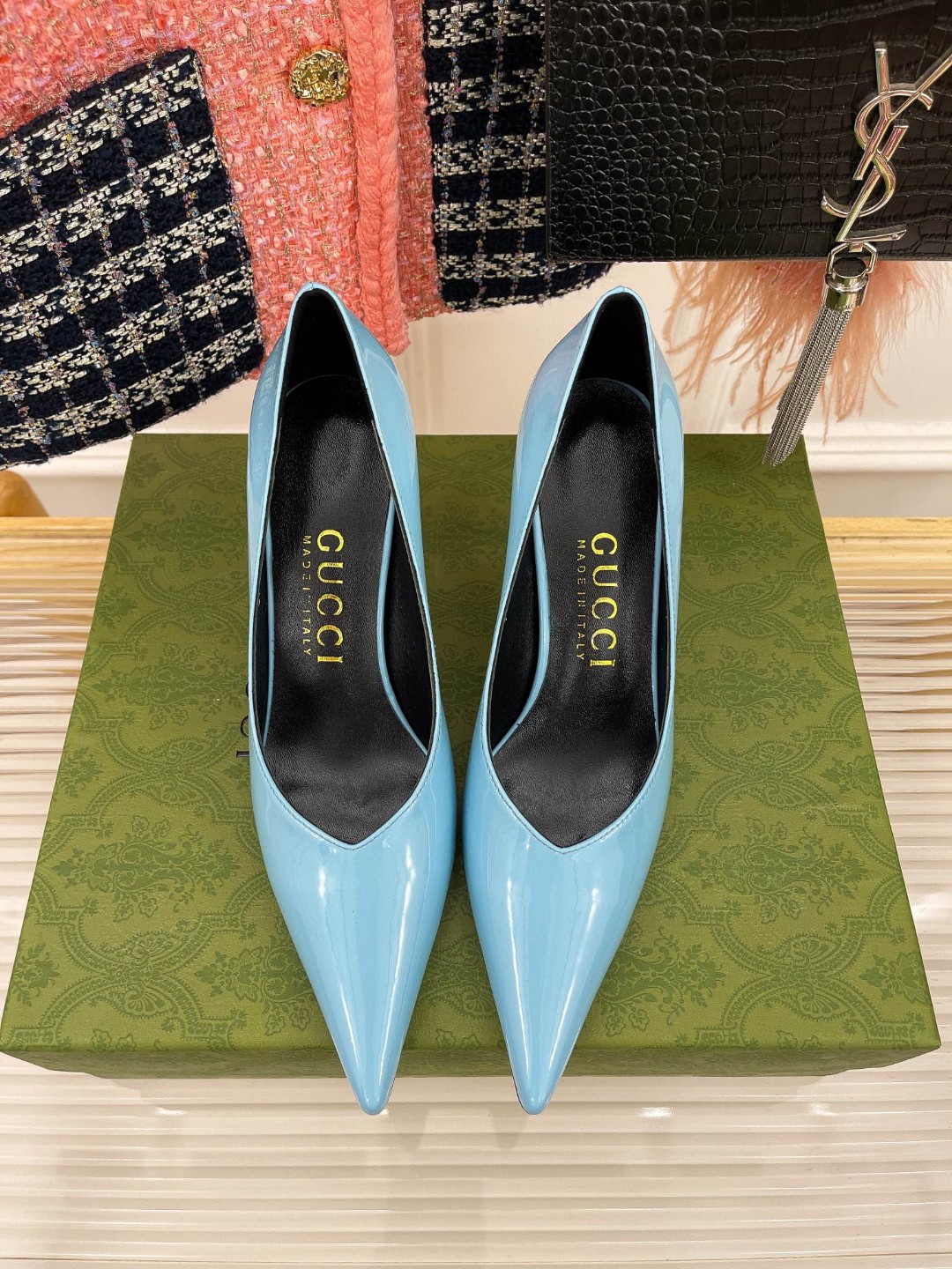 Gvc*1 High-Heel Pump Light Blue For Women