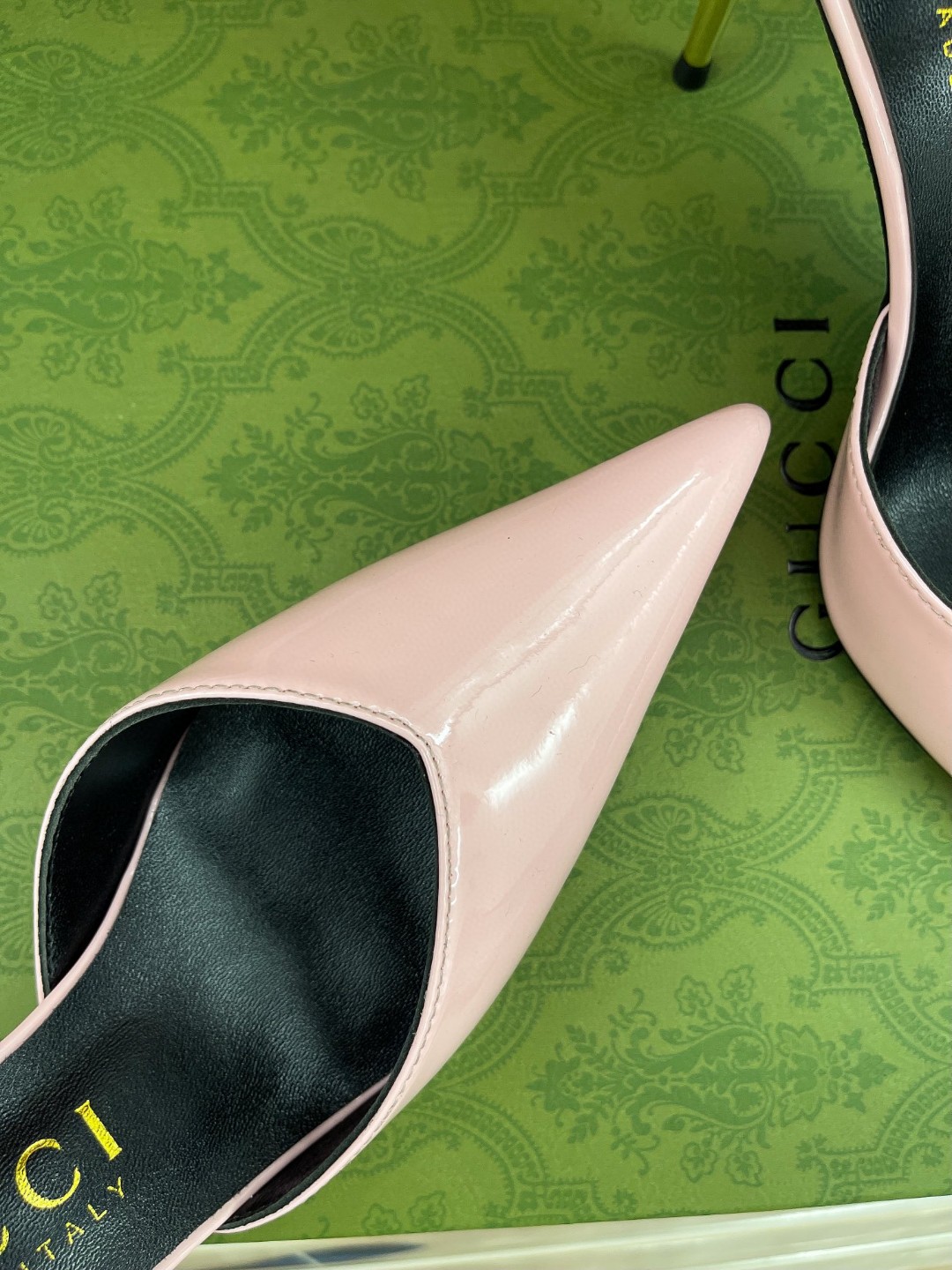 Gvc*1 High Heel Patent Pump Pink For Women