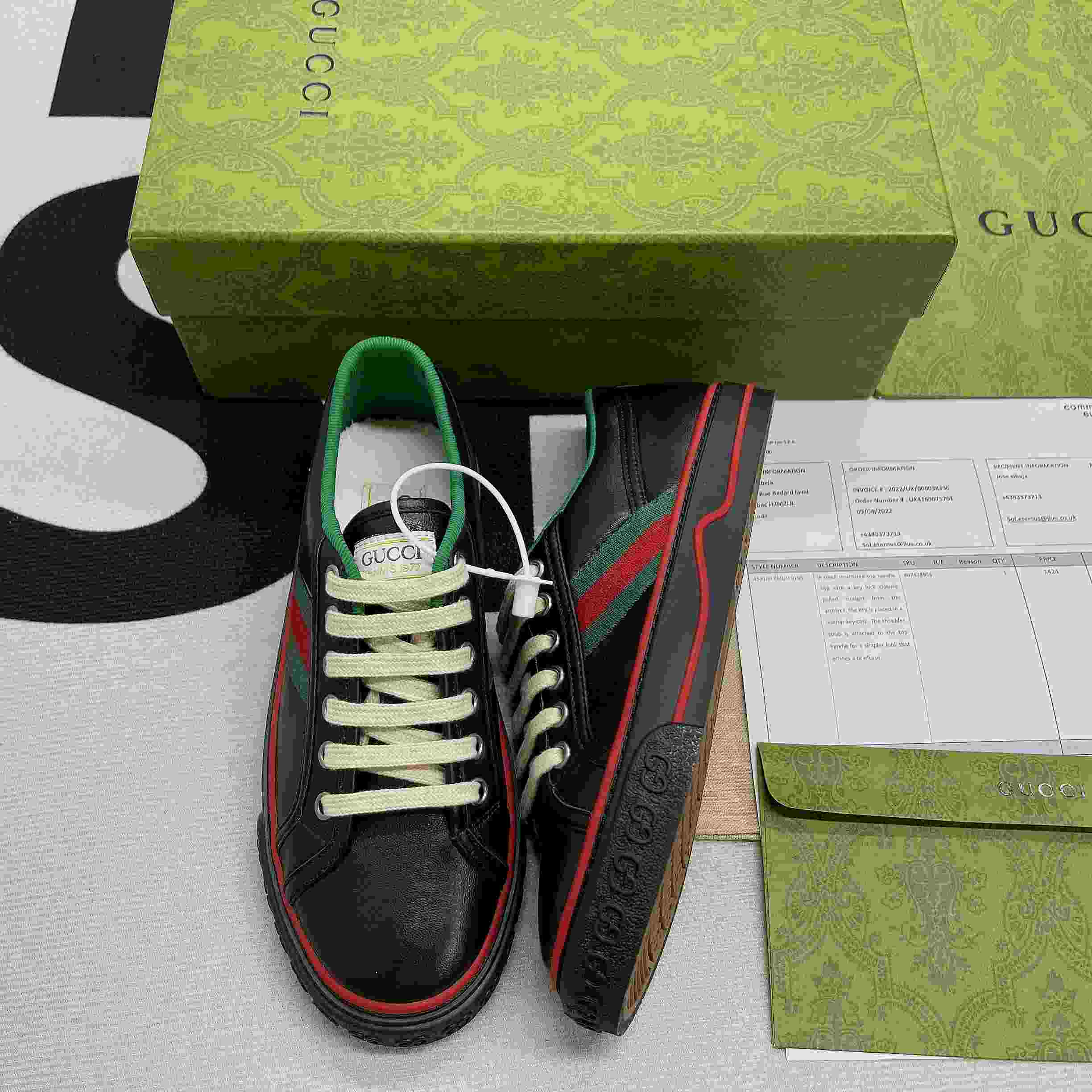 Gvc*1 GG Tennis 1977 Sneaker Black For Men