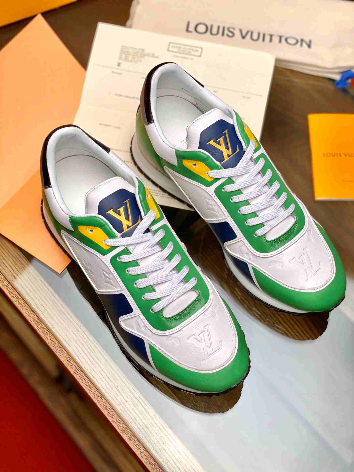 L0vis Vvtt0n Run Away Sneaker Green For Men