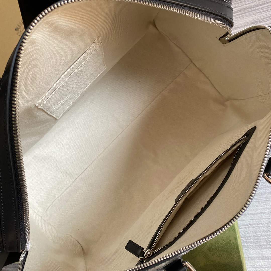 Gvc*1 Jumbo Gg Duffle Bag Black/White 15.9 in/40cm