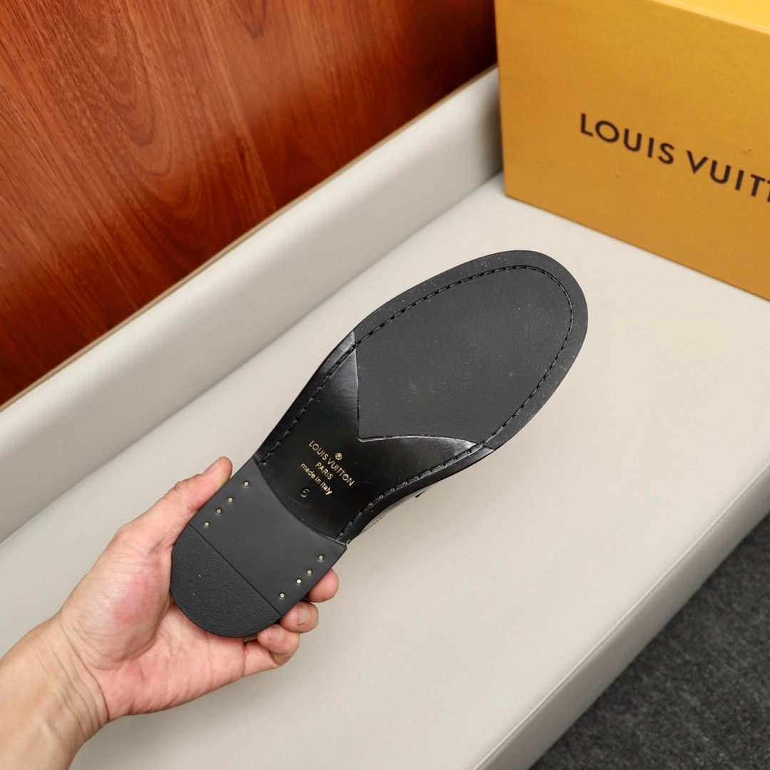 L0vis Vvtt0n Major Open Back With Trim Loafer Brown For Men