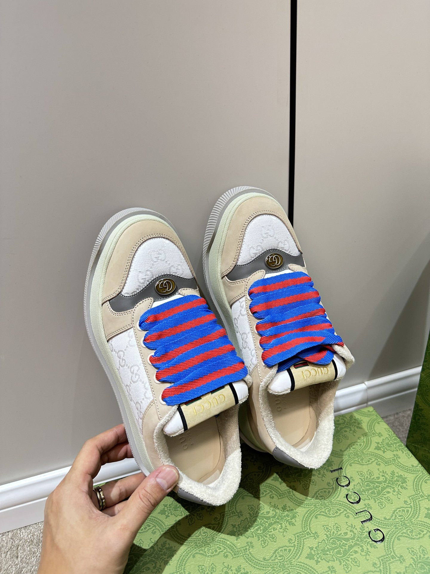 Gvc*1 Screener Sneaker Beige For Women