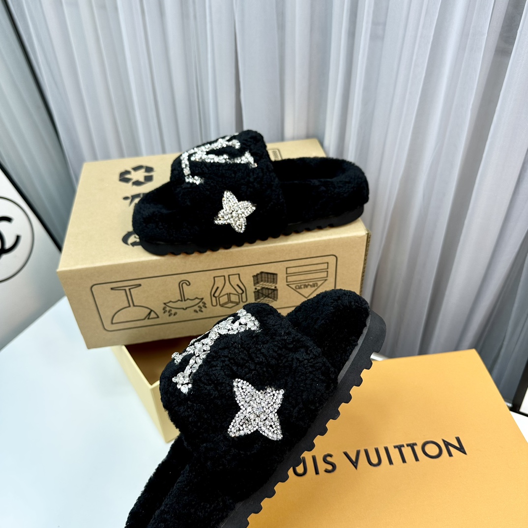 L0vis Vvtt0n Paseo Flat Comfort Mule Black For Women