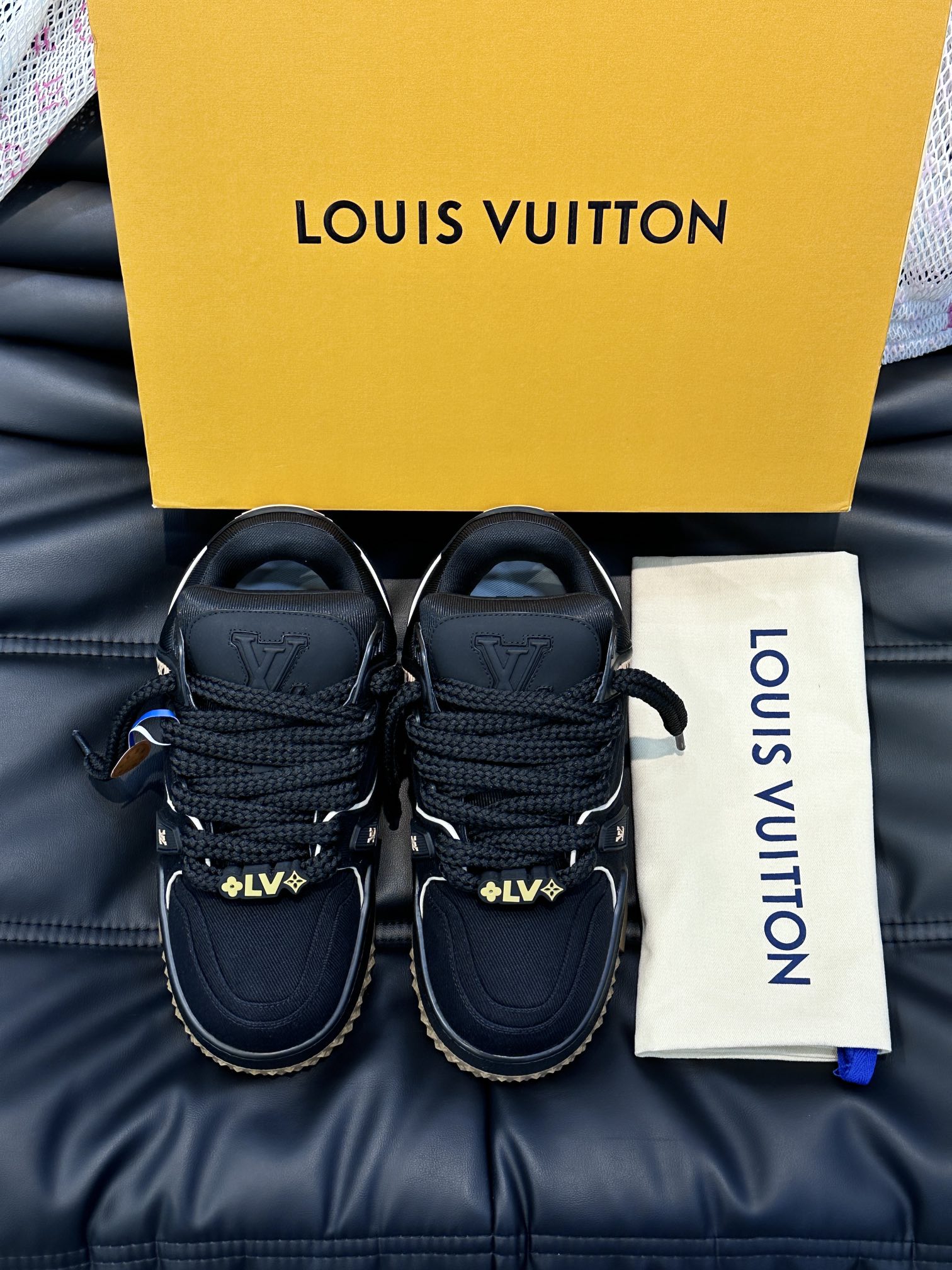 L0vis Vvtt0n Trainer Maxi Sneaker LV Black For Women