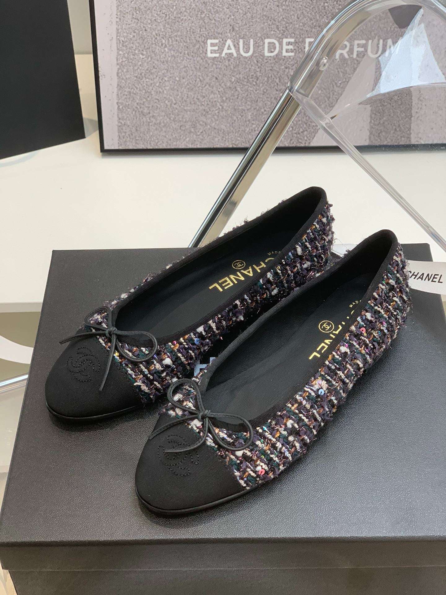 Ch**el Ballet Flats Multicolor For Women