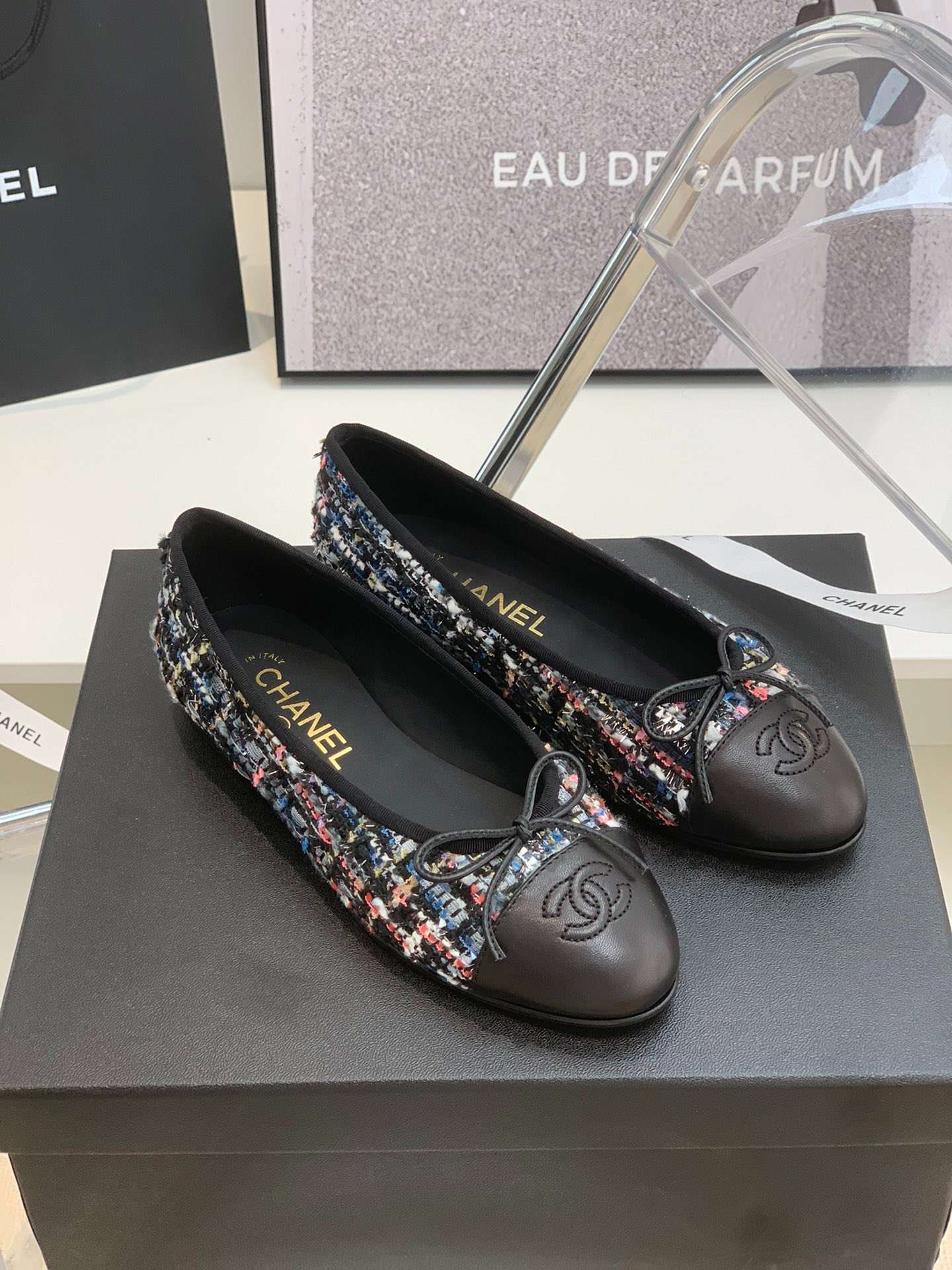 Ch**el Ballet Flats Multicolor For Women