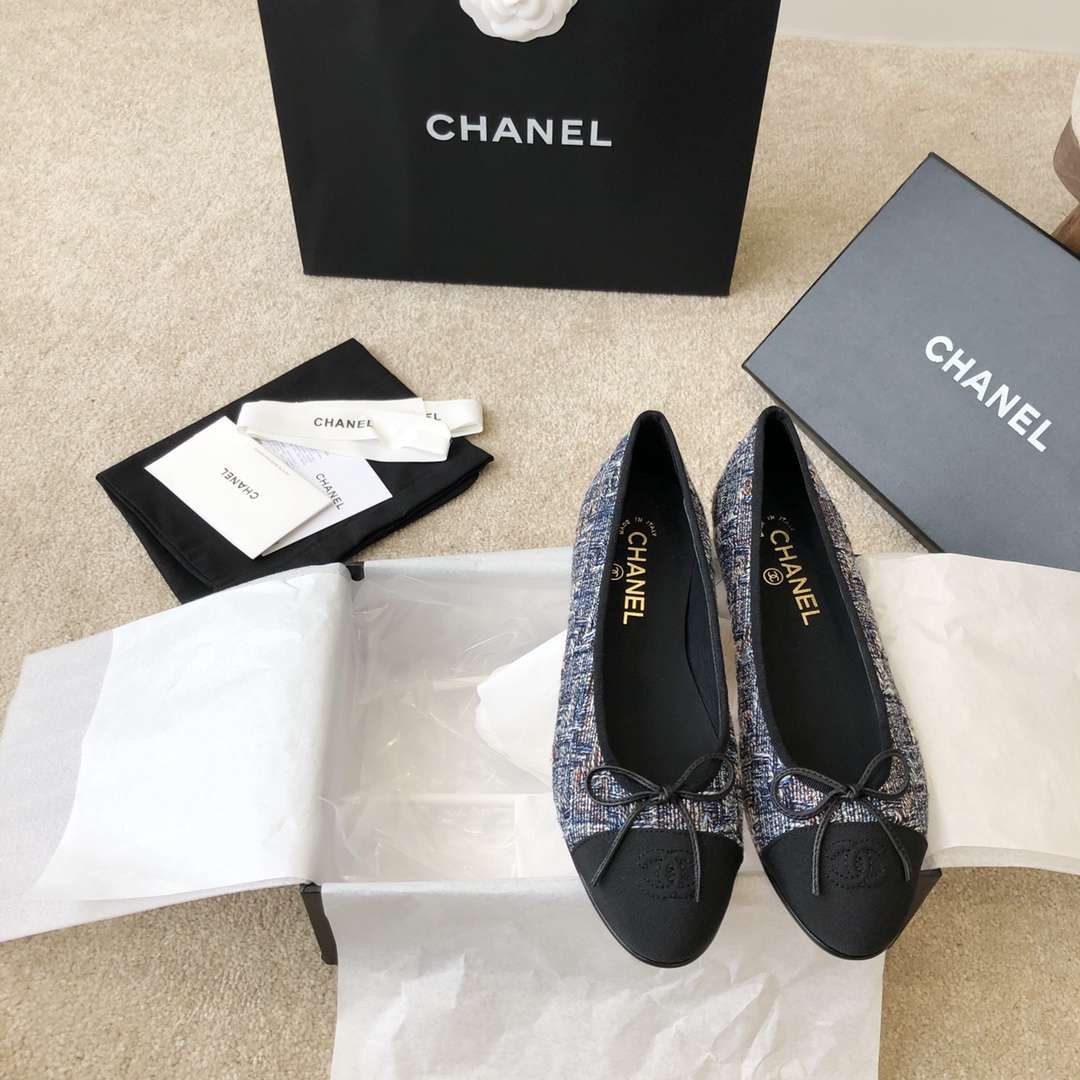 Ch**el Ballet Flats Multiple Color For Women