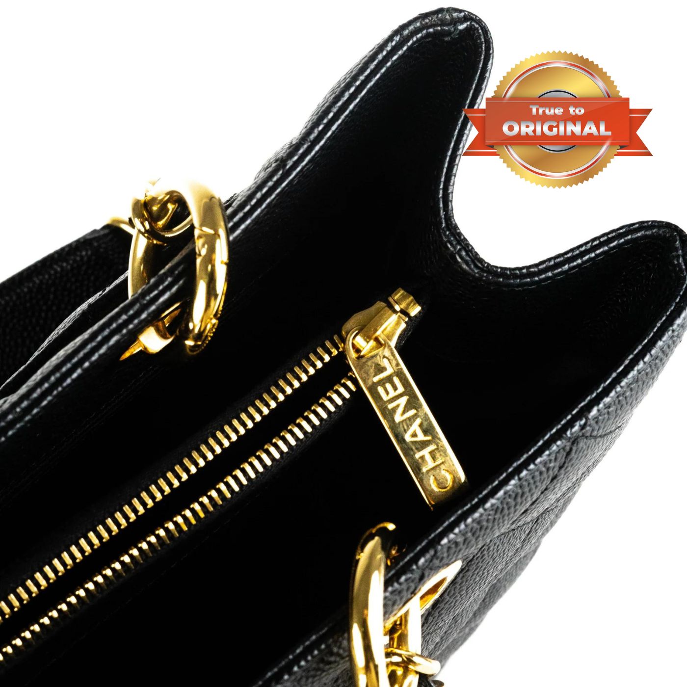 [True-to-ORIGINAL] Ch**el Classic Tote Bag Black For Women 13.3in/34cm