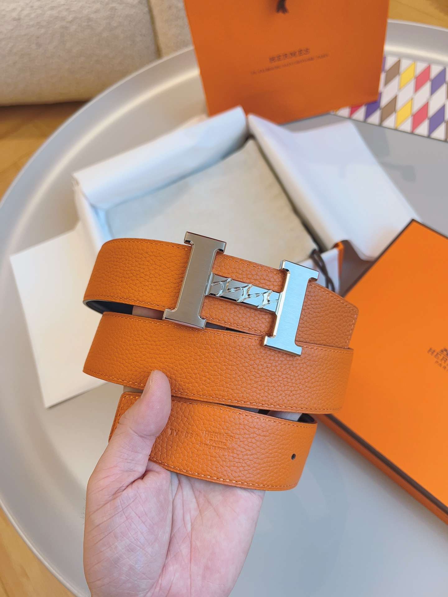 H**me5 Constance Belt Buckle Brown For Women