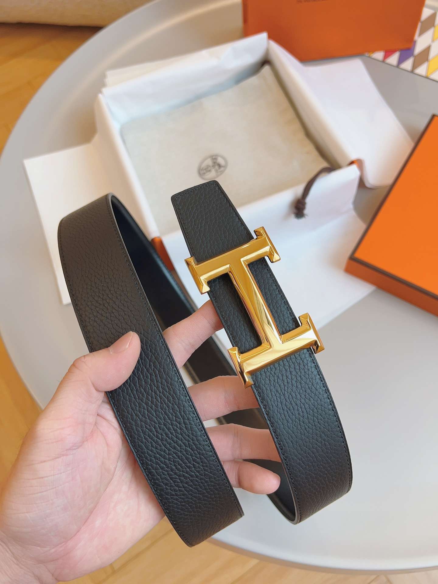 H**me5 Constance Belt Buckle Black For Women