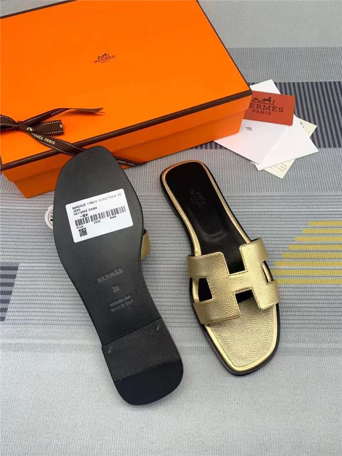 H**me5 Oran Sandal Gold For Women