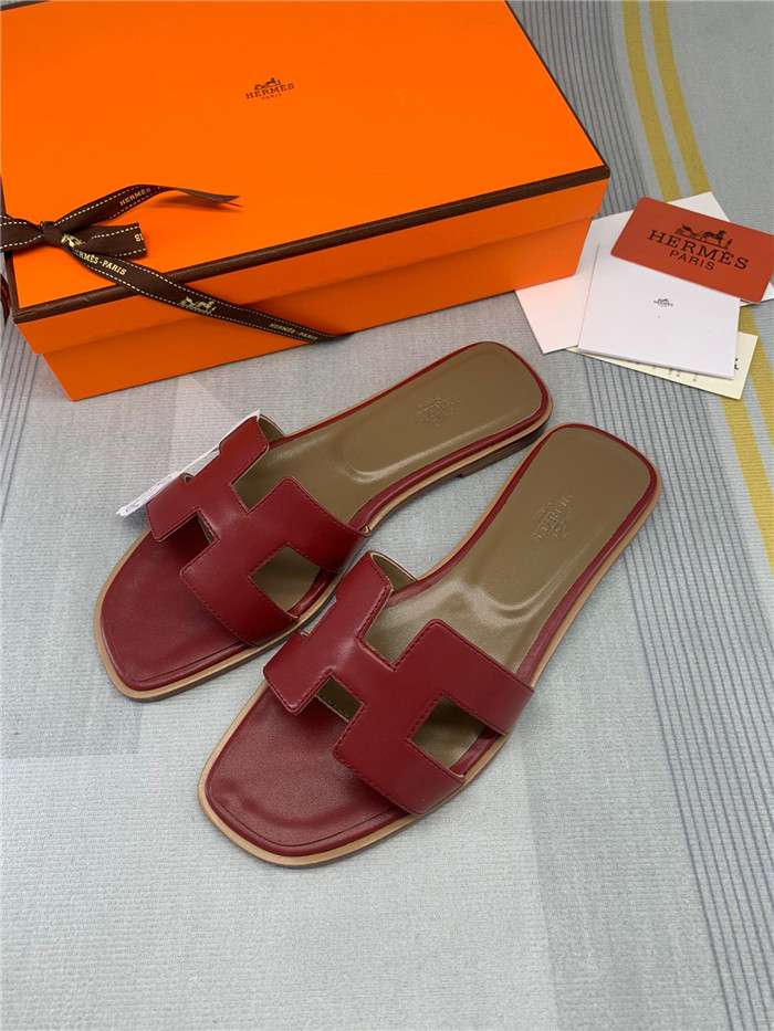 H**me5 Oran Sandal Burgundy For Women