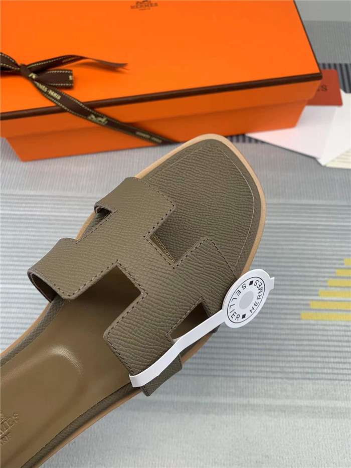 H**me5 Oran Sandal Green Khaki For Women